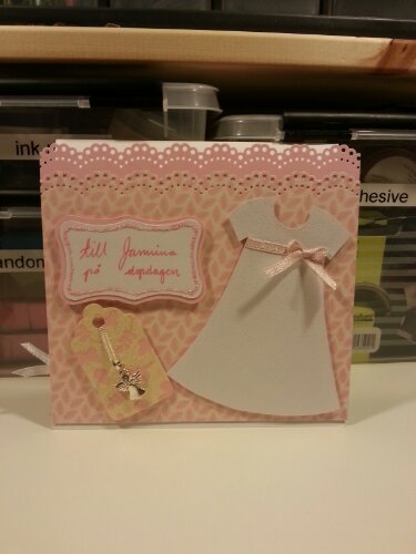 A Christening card for Jasmina | Tant Therese